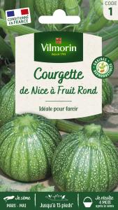 Courgette de Nice à Fruit Rond